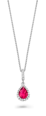 Orphelia 'Enora' Dames 925 Sterling Zilveren Ketting met Hanger - Zilver ZH-7226/RU