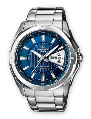 Casio Edifice Men's Silver Watch EF-129D-2AVEF