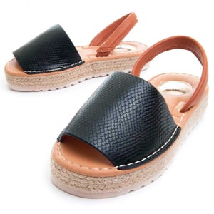 Montevita Plattform Sandal Ibispl I Svart