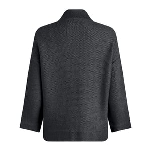 Weird Fish Womens/Ladies Santosh Macaroni Cropped Cardigan (Navy)