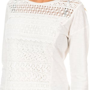Damestrui met lange mouwen G60002ON Colorado Fringe Lace Tee