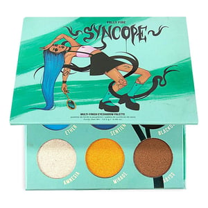 Folly Fire Syncope Multi-Finish 9 Shades Eyeshadow Palette for All Skin, 13.5g