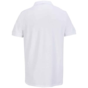 SOLS Unisex Adult Pacific Pique Twin Needle Stitch Polo Shirt (White)