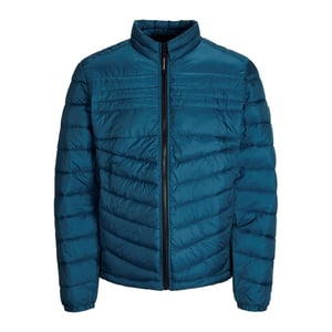 Jack & Jones Jas zomer Hero Puffer Collar Blauw