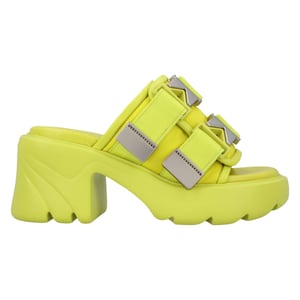 Bottega Veneta Flash Mule geel