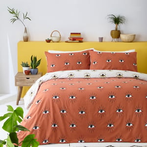 Theia Abstract Reversible Duvet Cover Set