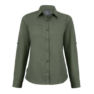 Craghoppers Dames/dames Expert Kiwi Shirt met lange mouwen (Cederhout Groen)