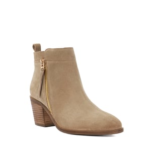 Dune Ladies Wf Paicing - Block Heel Side Zip Boots