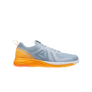 Reebok Print Run 2 Lace-Up Grå Syntet Dam Löparskor Träningsskor BD4545