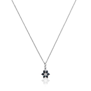 Orphelia Women's 925 Sterling Silver Chain with Pendant - Silver ZH-4749