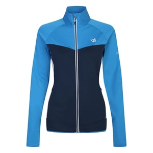 Dare 2B Dames/Dames Elation II Core Stretch Gerecycleerde Fleece (Maanlicht Denim/Zweedse blauw)