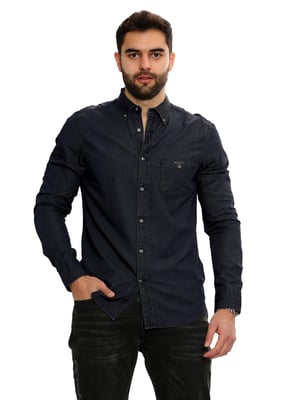 Gant Mens Regular Fit Shirt - Black
