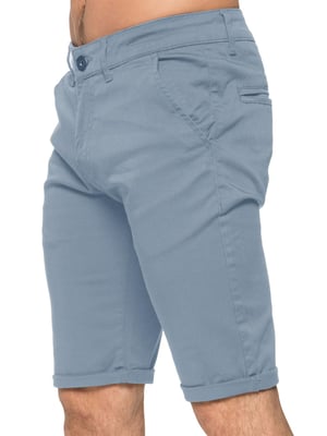 Enzo Heren Slim Fit Stretch Chino Korte Broek