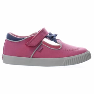 Kickers Tovni T-Bow Bumper Barn Rosa Plimsolls