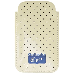 Onitsuka Tiger Cream Leather iPhone 5 Pouch Sleeve Case 113939 0397