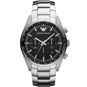 Emporio Armani AR5980 Chronograph Black Dial herrklocka