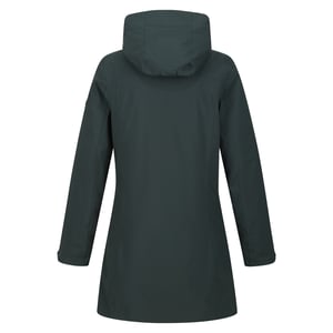 Regatta Womens/Ladies Denbury IV 2 in 1 Waterproof Jacket (Darkest Spruce/Black)