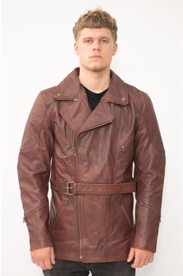 CE Armor Bikerjack met kruisrits voor heren - Boedapest