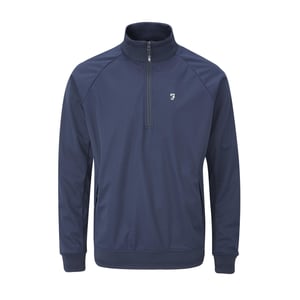 Farah Heren Kala Quarter Zip Jas (Regatta Blauw)