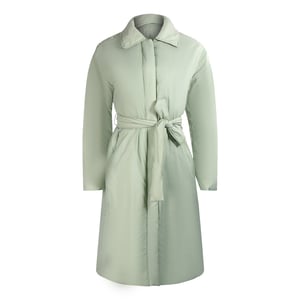 Parajumpers Melicent Nile Green Vadderad Oversize Lång Jacka