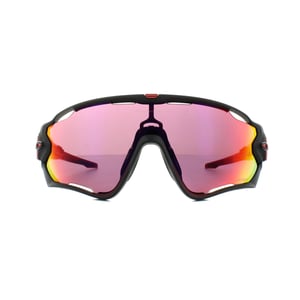 Oakley Wrap Mens Matt Black Prizm Road Sunglasses
