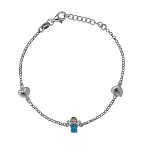 Orphelia Kinder Armband van 925 Sterling Zilver - Zilver ZA-7456