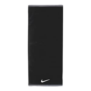 Nike Fundamentele handdoek (Zwart/Wit)