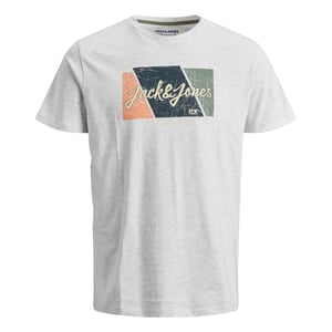 JACK&JONES Logo casual t-shirt soft cotton crew neck short sleeve
