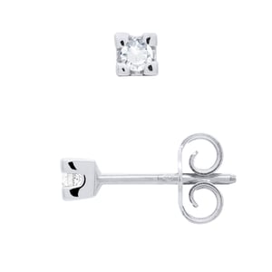 DIADEMA - Earrings - Diamonds - White Gold