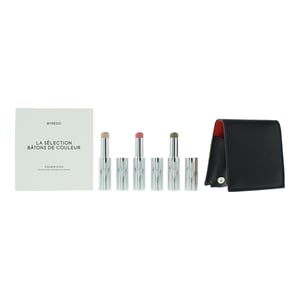 Byredo Colour Stick Set 3 x 9g with Leather Pouch Orange - Solar Flare, Flower Play + Kumato