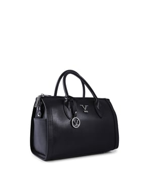 V Italia Womens Handbag V014 SAFFIANO-S NERO
