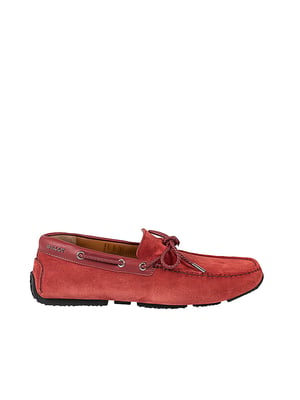 Bally Moccasiner Pindar Röd för män