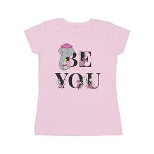 Disney Dames/Dames Dumbo Be You Katoenen T-Shirt (Baby Roze)