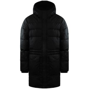 Hunter Interpid Mens Black Long Puffer Jacket