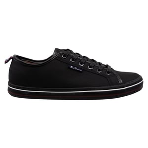 Ben Sherman Lowell Heren Zwarte Plimsolls