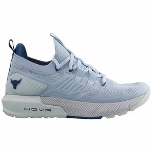 Under Armour x Project Rock 3 Blå Dam Löparskor Träningsskor