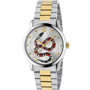 Gucci YA1264075 G-Timeless Two-Tone herrklocka