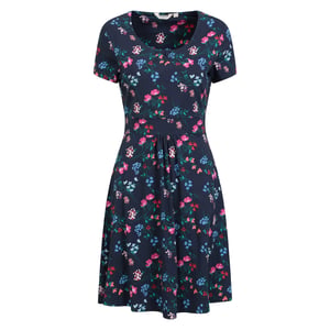 Mountain Warehouse Dames/Dames Orchid Bloemen UV-beschermende jurk (Marine)