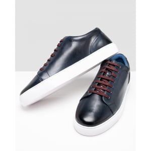 Oliver Sweeney Hayle Antiqued Calf Leather Mens Trainers