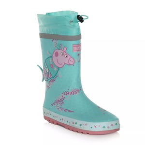 Regatta Kinder/Kinder Puddle Peppa Pig Wellington Laarzen (Aruba Blauw)