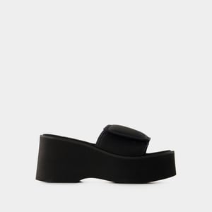 Scuba Wave Sandaler - Courreges - Polyester - Svart
