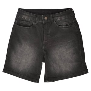 Stretch High Waist Denim Shorts