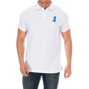 Short Sleeve Polo with lapel collar HM561791 man