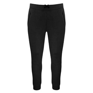 New Balance Stretch Graphic Logo Svart Herr Fortitech Fleece Träningsbyxor MP11143