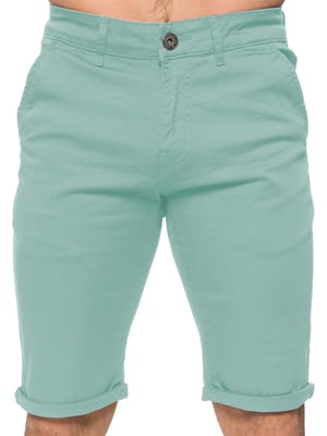 Enzo Heren Slim Fit Stretch Chino Korte Broek