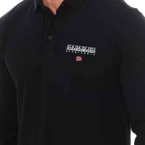 Polo Long Sleeve E-Ayas flap neck NP0A4GJX men