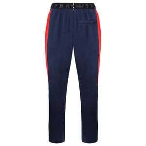 Supra Stretch Waist Graphic Logo Navy Green Mens Track Pants 102554 320