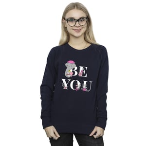 Disney Dames/Dames Dumbo Be You Sweatshirt (Marineblauw)