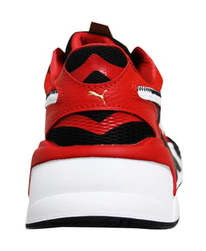 Puma RS-X3 CNY Rood Zwart Wit Laag Lace Up Heren Hardlooptrainers 373178 01