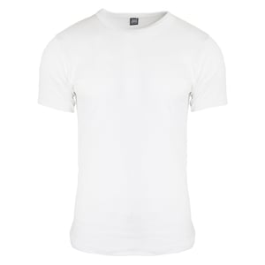 Floso Heren Thermisch Ondergoed Korte Mouwen Vest Top (Viscose Premium Range) (Wit)